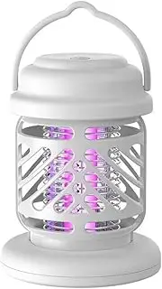 Bug Zapper Indoor Powerful Mosquito Killer Portable Lure Lamp T Outdoor Household Powerful Electric Repellent Lamp(Grey Direct Plug)