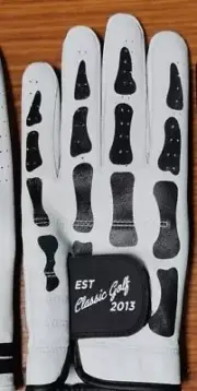 Classic Golf White Dire Grip Cabretta Leather Glove - Free Masters Ball Marker