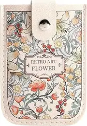 [Generic] Removable Card Holder - Removable Credit Card Holder, Slim and Minimalist RFID Pocket Wallet, Boho Style Credit Card Holder with Multiple Compartments. Small Women's Credit Card Holder, a, Siehe