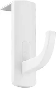 Geekria Headphones Monitor Mount Hanger/Monitor Clamp Headphone Holder/Headset Stick-on Hook (White)