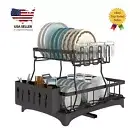 Dish Drying Rack Home and Kitchen 2 Tier Dish rack