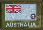 Australian National Flag - AMCU RAAF Ensign Militaria Patch Patches