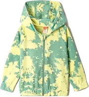 [Koton] Baby Boys' Zip Hooded Sweatshirt Tie-Dye Patterned Ear Applique Detail Sweater, Multicolour (Mix)