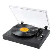 Vinyl Records Turntable Retro Record Player Built-in Speakers H8B5