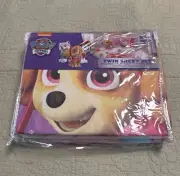 NICKELODEON Paw Patrol Skye Microfiber Twin Girls Pink Sheet Set NEW