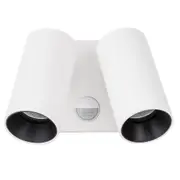 Havit HV3684T-WHT LED Wall Pillar Light Double Adjustable White With Sensor