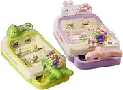Pin Ball Machine, Interactive Tabletop Pinball Game, Cute Miniature Pinball Puzzle, Game Pinball Space and Machines, Easy to Use, Portable for Kids, Ideal Birthday, Easter, and Children's Day Gift