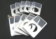 10pcs Silver Front Faceplate Housing Fascia Case Cover for iPod 6th 7th Classic