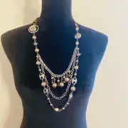 Necklace & Earring Set "All The Trimmings" By Paparazzi Accessories