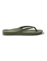 [Archies] Arch Support Thongs in Green