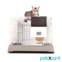 在飛比找momo購物網優惠-【PETWANT】籠子專用寵物自動餵食器 F4(不含籠子)