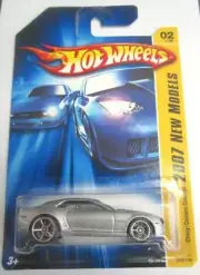 HOT WHEELS NEW MODELS 2007 CHEVY CAMARO CONCEPT CAR ZAMAC COLLECTORS PROTECTO PK
