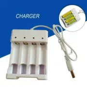 USB Four-slot Battery Charger AA/AAA Rechargeable Batteries Sale D6M55