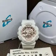Casio Baby-G BA-110X-7A1 White Resin Analog Digital Ladies Sport Fashion Watch