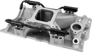 Aeroflow Sbc EFI Air Gap Intake Manifolsingle Plane Chev 350 Natural - AF6090-1000