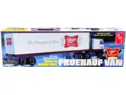 Model Kit 1970 Fruehauf FB Beaded Panel Van Trailer 1/25 Scale AMT Miller