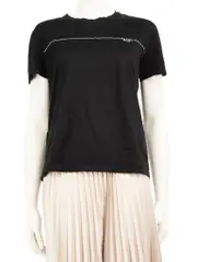 Black Printed Logo T-Shirt