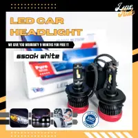 在飛比找蝦皮購物優惠-汽車 LED 燈 K16 6500K 2 個 H1 H4 H