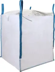 Heavy Duty Builder'S Bag 200-Gallon White Woven Polypropylene Contract