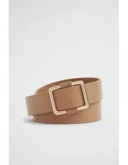 [Seed Heritage] Naomi Leather Hip Belt in Camel