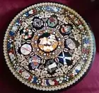 30" Round Marble Console Table Tops for Living Room Furniture