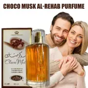 1*Choco Musk 50ml Perfume Spray by Al Rehab Floral Vanilla Caramel Musk Hot Sale