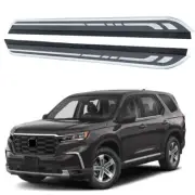 Silver Running Board fits for Honda Pilot 2022-2024 Side Step Nerf Bar Stairs