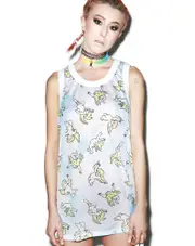 [Joyrich] Risen Sky Mesh Tank