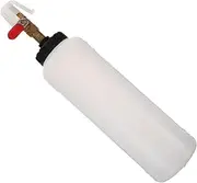 GARVALON Metal Plastic Brake Bleeder Tool Pneumatic Brake Fluid Refill Bottle User-friendly for Easy Oil Changing