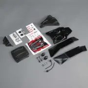 Losi LOS230076 Painted Body Set Red : Lasernut Ultra4