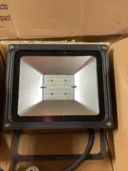 New In Box NATURALED LED Floodlight 9” 50W IP65 50/60Hz 5000K 100/277v