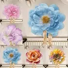 Diatom mud Flower Carpet Special-shaped Door Gasket Cloakroom