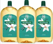 Palmolive Foaming Hand Wash Soap Refill 3L (3x1L), Vanilla & Sweet Almond