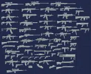 Action Figure - Toy Guns Collection - 1:6 Scale