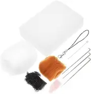 GRADENEVE Needle Felting Kits for Adults Beginners Wool Felt Cat Material Bag Felting Supplies Set DIY