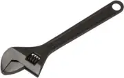 ADJUSTABLE SPANNER, BLACK, 10"/250MM, JAW OPENING MAX 30MM, LENGTH FOR DURATOOL