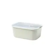 Mepal Food Storage Box w/ EasyClip Lid Rectangle 700ml - Nordic White