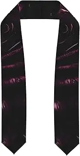 [EdWal] gothic Rose print Graduation Stole and Sash Class for Unisex Adult Honor Stole Honor Stole of 2025