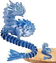 Printed Articulated Dragon | Articulated Flexible Joints Toys - Printed Dragon Flexible Dragon Ornament for Boys, Girls, Family, Friends