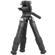 Portable Carbon Fiber Tabletop Tripod Kit, 17'' Compact Mini Desktop Tripod w...