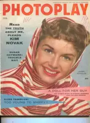 MAG: Photoplay-Debbie Reynolds-Kim Novak-Stewart Granger-Dana Wynter-Feb-1956