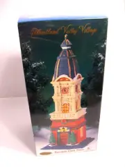 HEARTLAND VALLEY VILLAGE PORCELAIN CLOCK TOWER NEW