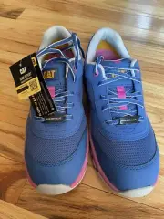 Caterpillar CAT Quake Composite Toe Work Shoe, Women's Size 7.5 W, Cobalt P19333