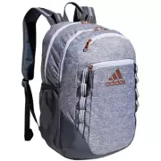 Adidas Excel 6 Backpack Grey/Rose Gold - Recycled, Padded Sleeve, Unisex
