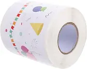 Veemoon Wave Pattern Border Stickers Removable Wall Decor for Boys and Girls Room Classroom Party Decorations