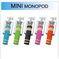 在飛比找蝦皮購物優惠-MINI MONOPOD 迷你線控自拍棒