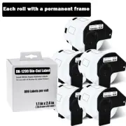 5ROLLS DK-1209 Die-Cut Small Address label For Brother QL-800 QL-1050 QL-1110NWB
