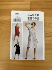 Vogue Sewing Pattern V8813 - Marcy Tilton - Semi-fitted Dress - Pattern Uncut