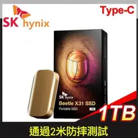 在飛比找PChome24h購物優惠-SK hynix 海力士 Beetle X31 1TB Po