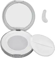 3g Empty Refillable Loose Powder Box, Plastic Loose Powder Compact Container with Powder Puff and Mirror Portable Mini Makeup Loose Powder Puff Box Case Container Holder